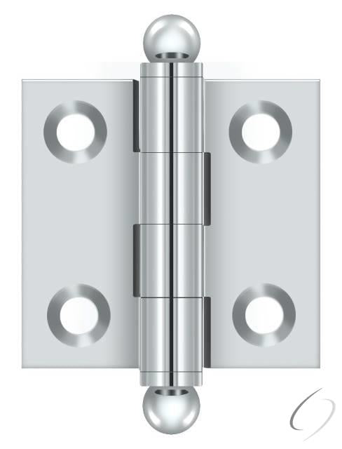 CH1515U26 1-1/2" x 1-1/2" Hinge; with Ball Tips; Bright Chrome Finish