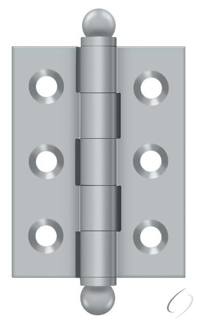 CH2015U26D 2" x 1-1/2" Hinge; with Ball Tips; Satin Chrome Finish