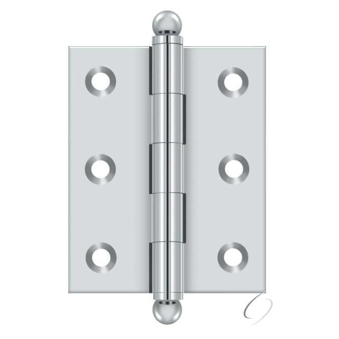 CH2520U26 2-1/2" x 2" Hinge; with Ball Tips; Bright Chrome Finish