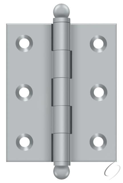 CH2520U26D 2-1/2" x 2" Hinge; with Ball Tips; Satin Chrome Finish