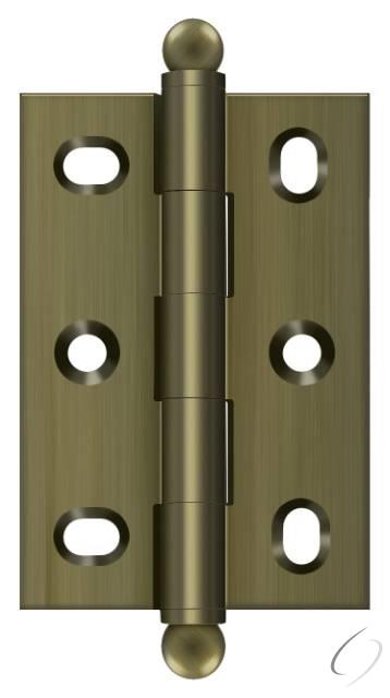 CHA2517U5 2-1/2" x 1-3/4" Adjustable with Ball Tips; Antique Brass Finish