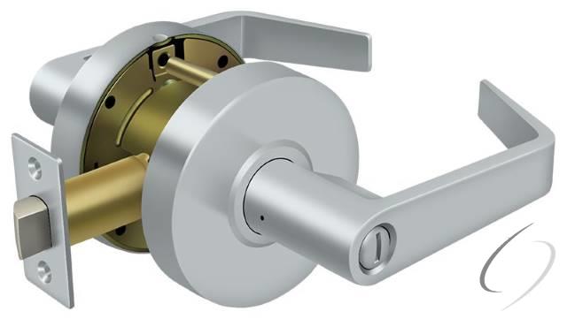 CL502EVC-26D Commercial Privacy Standard Grade 2; Clarendon; Satin Chrome Finish