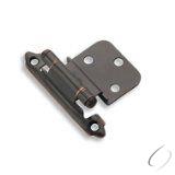Amerock CM7128ORB 3/8" (10 mm) Inset Self Closing Face Mount Cabinet Hinge Oil Rubbed Bronze Finish