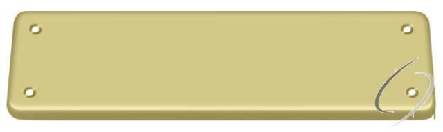 DASHCPU3 Cover Plate for DASH95; Bright Brass Finish