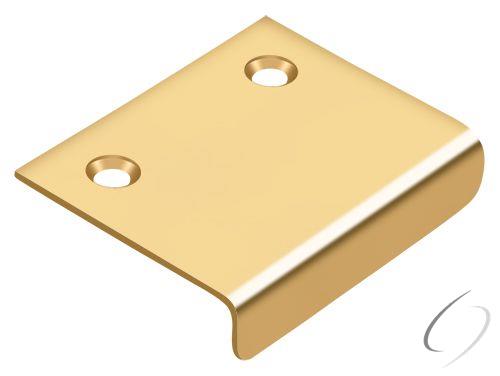 DCM215CR003 Drawer; Cabinet; Mirror Pull; 2" x 1-1/2"; Lifetime Brass Finish