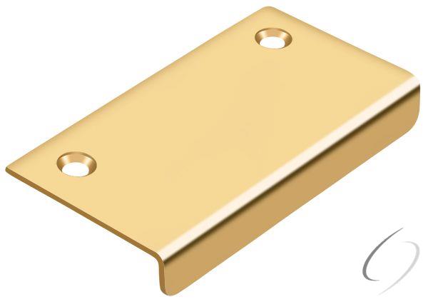 DCM315CR003 Drawer; Cabinet; Mirror Pull; 3" x 1-1/2"; Lifetime Brass Finish