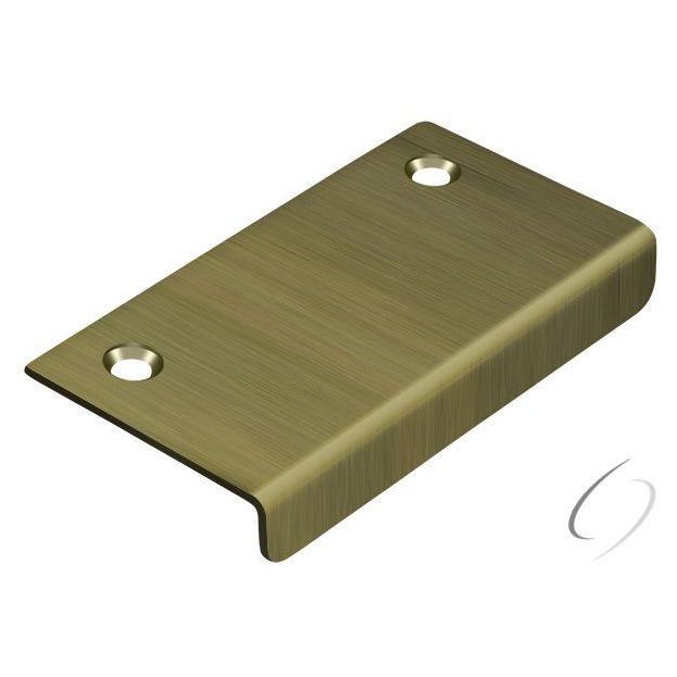 DCM315U5 Drawer; Cabinet; Mirror Pull; 3" x 1-1/2"; Antique Brass Finish