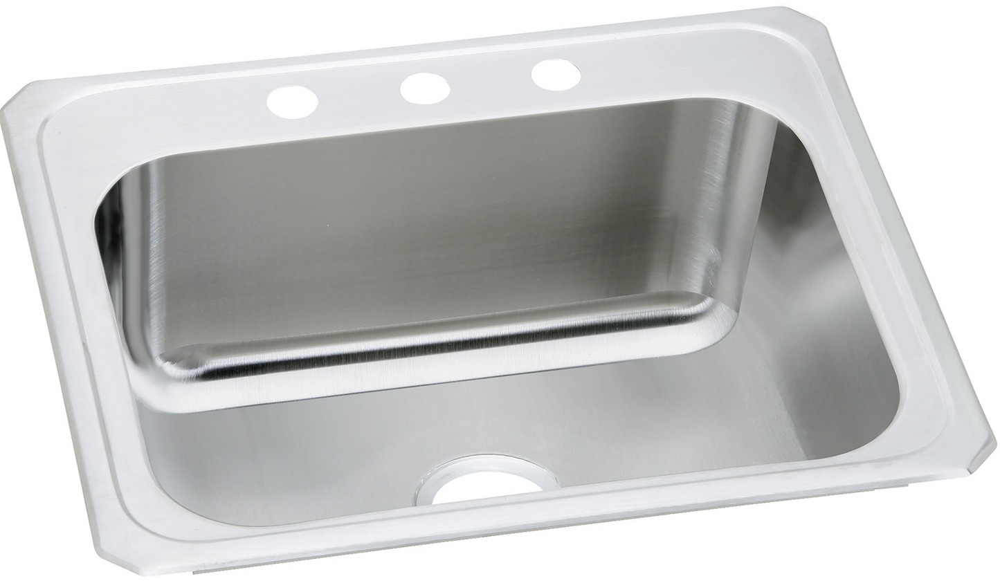 Elkay DCR2522103 - Elkay Pursuit Stainless Steel 25" x 22" x 10-1/4", Single Bowl Drop-in Laundry Si