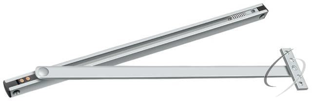 DCSM10U26 Overhead Door Holder; Bright Chrome Finish