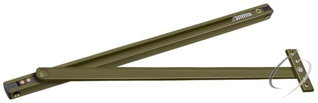 DCSM10U5 Overhead Door Holder; Antique Brass Finish