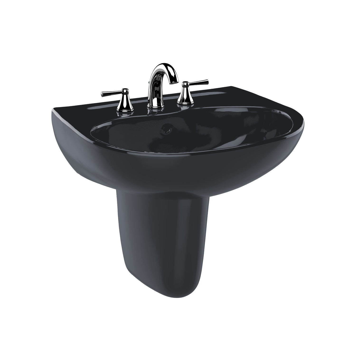 Toto LHT241.8#51 - Supreme 22-7/8" Wall Mounted Bathroom Sink with 3 Faucet Holes Drilled, 8" Fauce