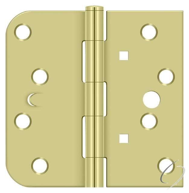 DE44058TA2D-LH 4" x 4" x 5/8" x SQ Hinge; Zinc Dichromate Plated Finish