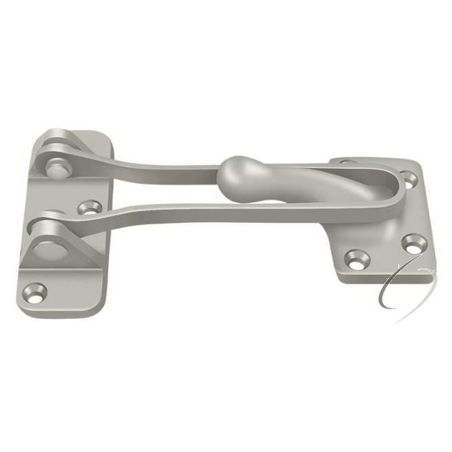 DG425U15 4" Door Guard; Satin Nickel Finish
