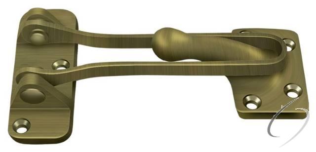 DG425U5 4" Door Guard; Antique Brass Finish