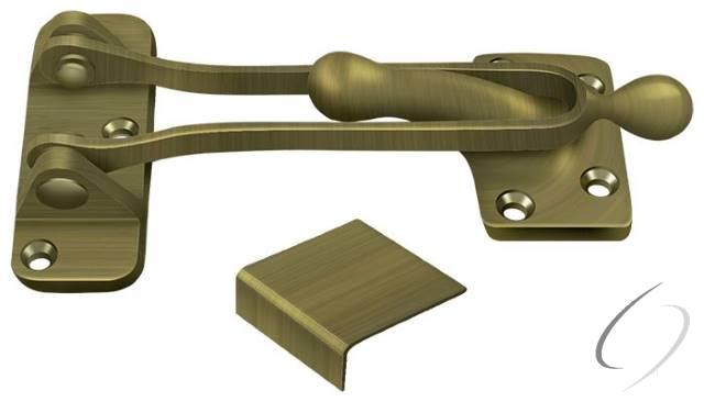 DG525U5 5" Door Guard; Antique Brass Finish