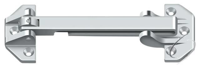 DGSB675U26 6-3/4" Door Guard; Bright Chrome Finish