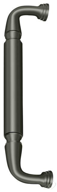 DP2575U15A Door Pull without Rosette; 10"; Antique Nickel Finish