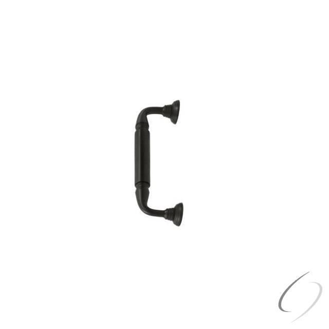 DP2578U10B Door Pull with Rosette; 10"; Oil Rubbed Bronze Finish