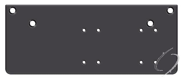 DP4041P-DURO Drop Plate for DC40 - Parallel Arm Installation; Duro Finish