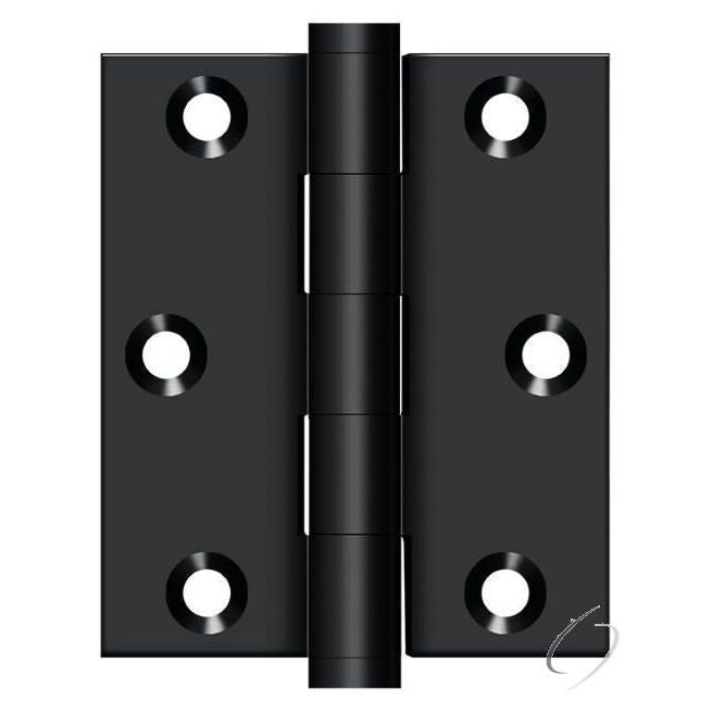 DSB3025U19 3" x 2-1/2" Screen Door Hinge; Black Finish