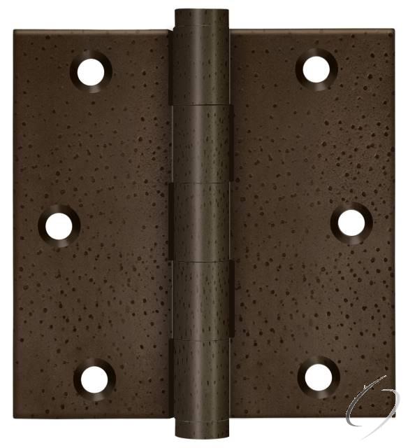DSB3510WD 3-1/2" x 3-1/2" Square Hinge; White Bronze Dark Finish