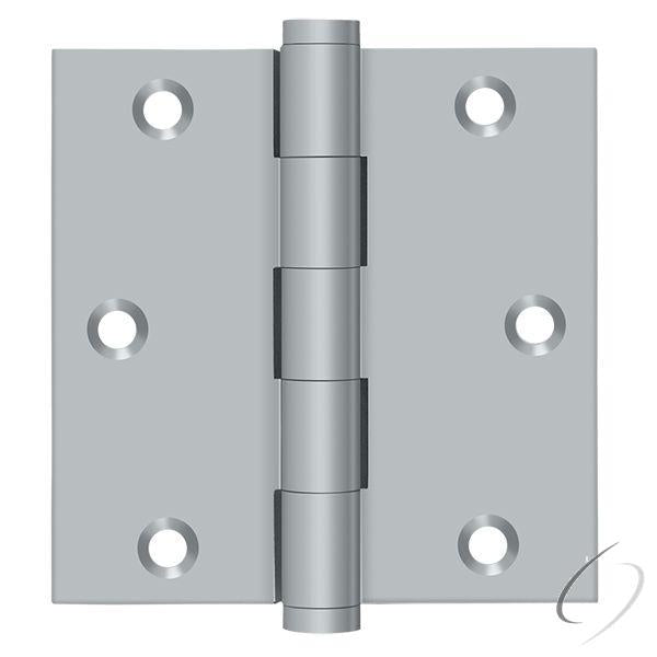 DSB3526D 3-1/2" x 3-1/2" Square Hinge; Satin Chrome Finish