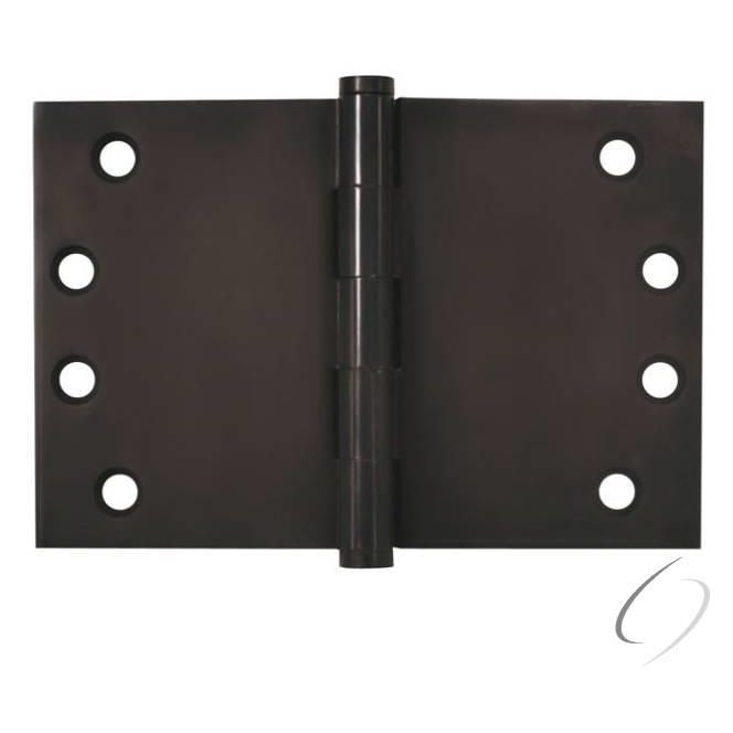 DSB406010B 4" x 6" Square Corner Hinge; Oil Rubbed Bronze Finish