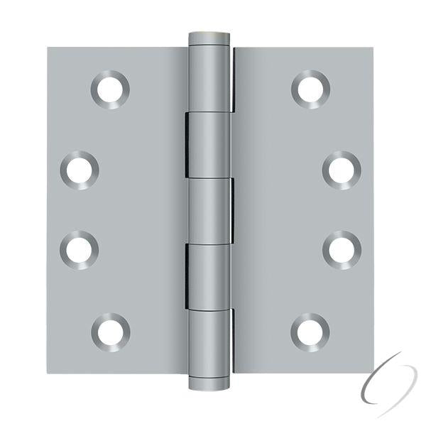 DSB426D 4" x 4" Square Hinge; Satin Chrome Finish