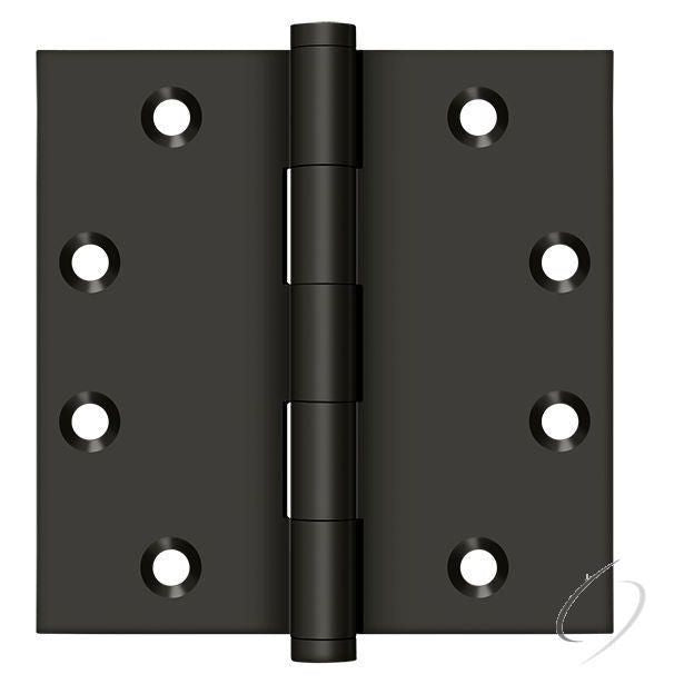 DSB4510B 4-1/2" x 4-1/2" Square Hinge; Oil Rubbed Bronze Finish