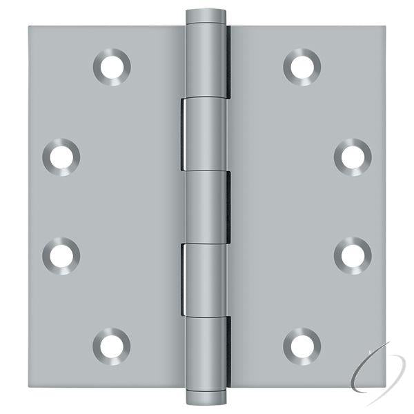 DSB4526D 4-1/2" x 4-1/2" Square Hinge; Satin Chrome Finish