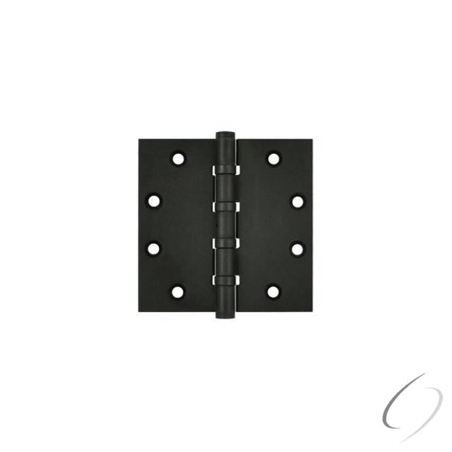 DSB45NB10BD 4-1/2" x 41/2" Square Hinge; Ball Bearings; Bronze Dark Finish