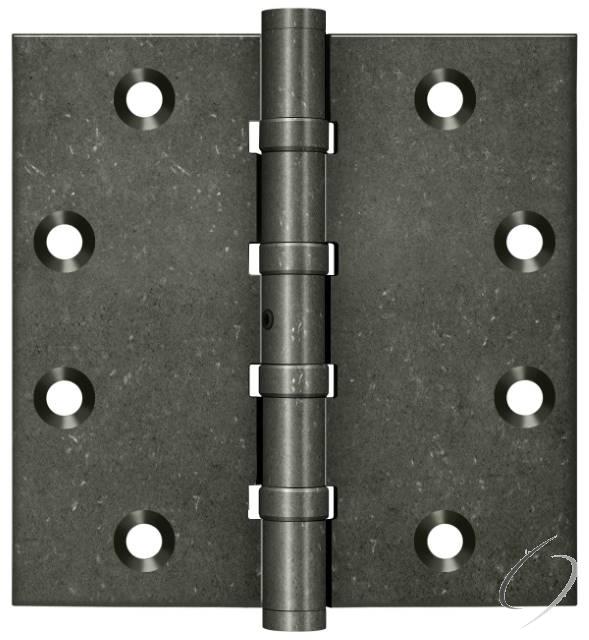 DSB45NB10WM 4-1/2" x 41/2" Square Hinge; Ball Bearings; White Bronze Medium Finish