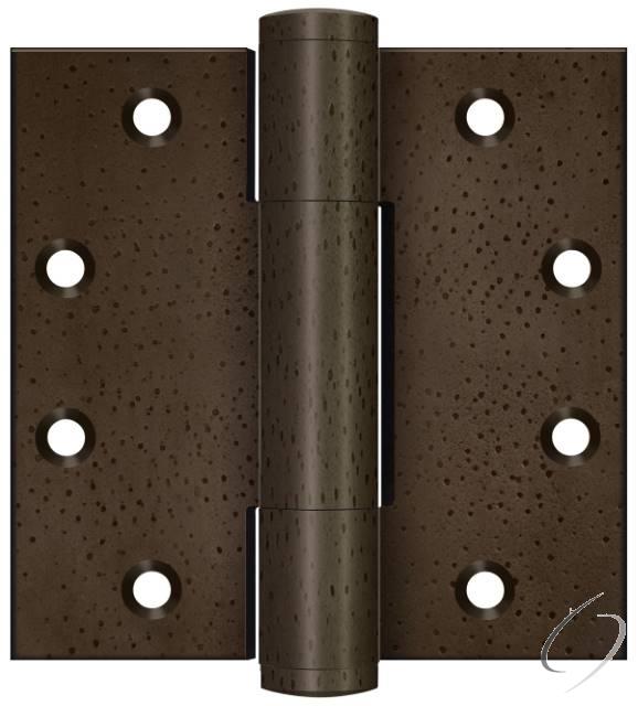 DSB45RM10WD 4-1/2" x 4-1/2" 1/5" Hinge; White Bronze Dark Finish