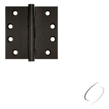 DSB4N10B 4" x 4" Square Hinge; Oil Rubbed Bronze Finish