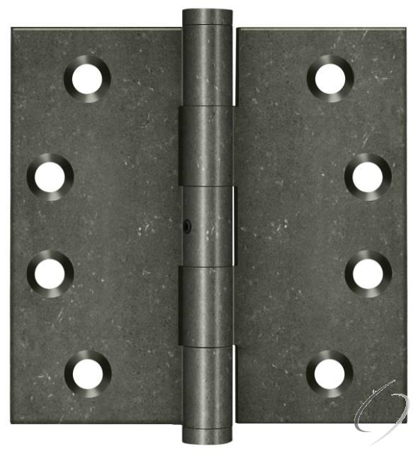 DSB4N10WM 4" x 4" Square Hinge; White Bronze Medium Finish