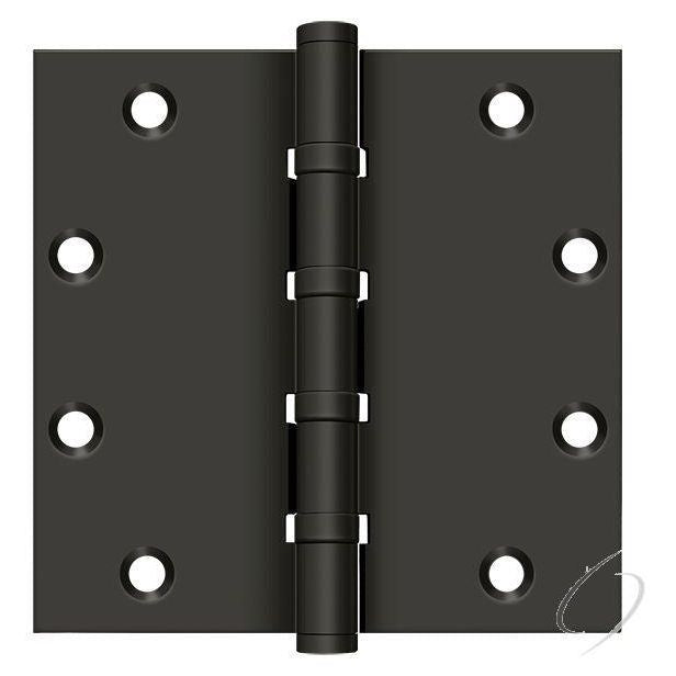 DSB55B10B 5" x 5" Square Ball Bearing Hinge; Oil Rubbed Bronze Finish
