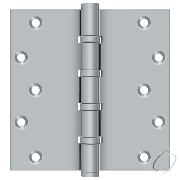 DSB66BB26D 6" X 6" Square Ball Bearing Hinge; Satin Chrome Finish