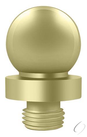 DSBTL3-UNL Ball Tip for 6" x 6" Hinge; Unlacquered Bright Brass Finish