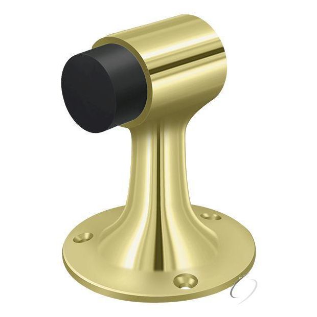 DSF3225U3 Floor Mount; Bumper; Heavy Duty; Bright Brass Finish