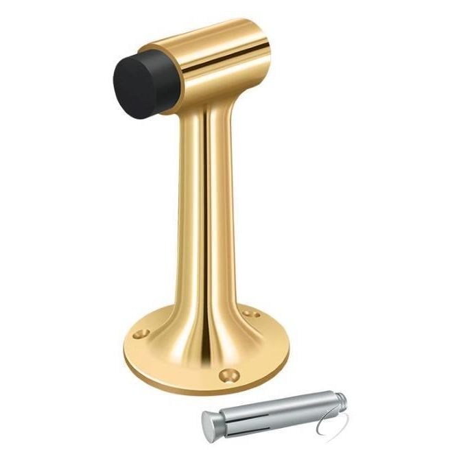 DSF600CR003 Floor Mount; 6" Bumper; Heavy Duty; Lifetime Brass Finish