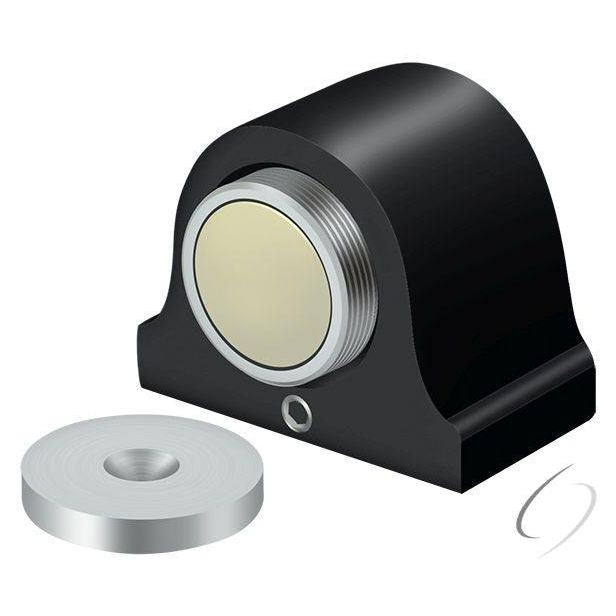 DSM125U19 Magnetic Dome Stop; Black Finish