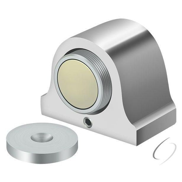 DSM125U32 Magnetic Dome Stop; Bright Stainless Steel Finish