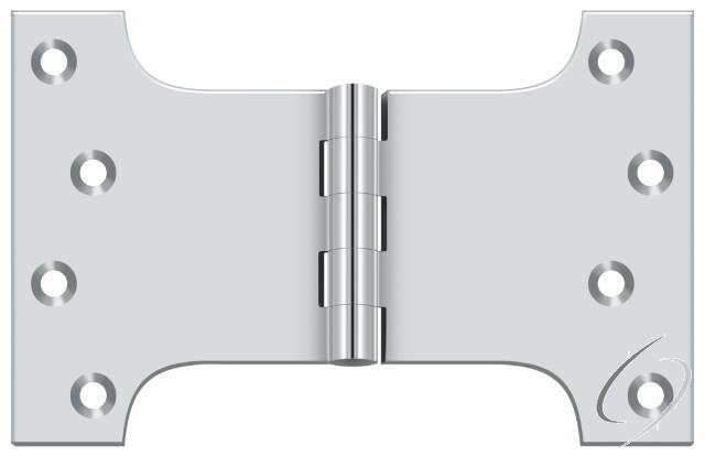 DSPA4060U26 4" x 6" Hinge; Bright Chrome Finish