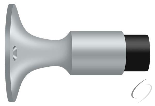 DSW325U26D Wall Mount Bumper; Satin Chrome Finish