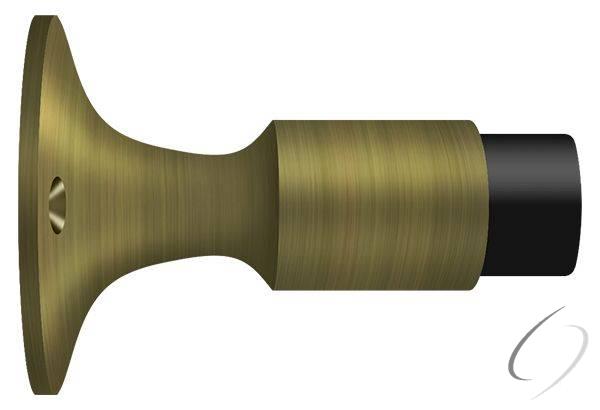 DSW325U5 Wall Mount Bumper; Antique Brass Finish