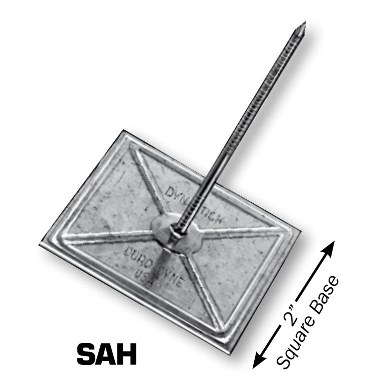 Box of 100 Duro Dyne 3/4" Dynastick Self Adhesive Insulation Fastener Hangers