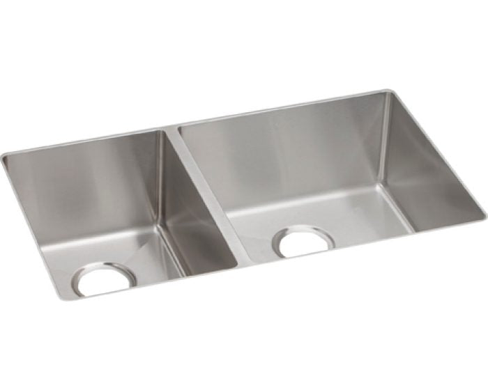 Elkay ECTRU32179LT - Elkay Crosstown 18 Gauge Stainless Steel 31-1/2" x 18-1/2" x 9", 40/60 Double B