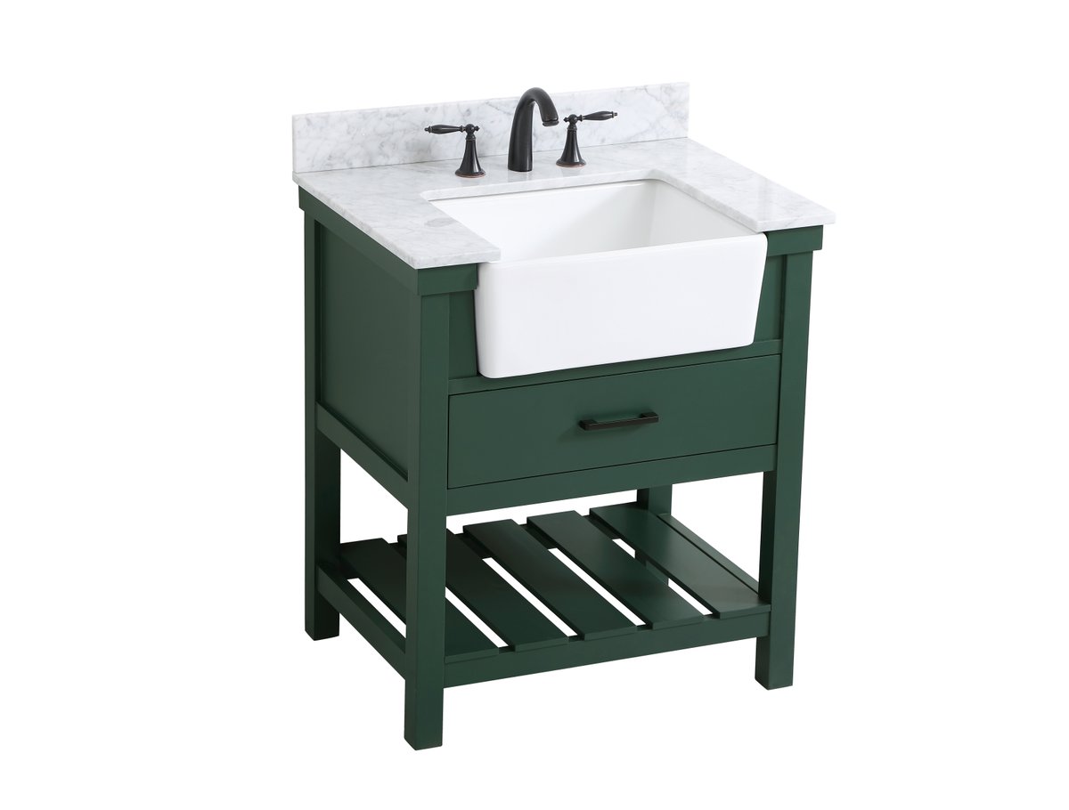 Clement 30" Single Bathroom Vanity Set