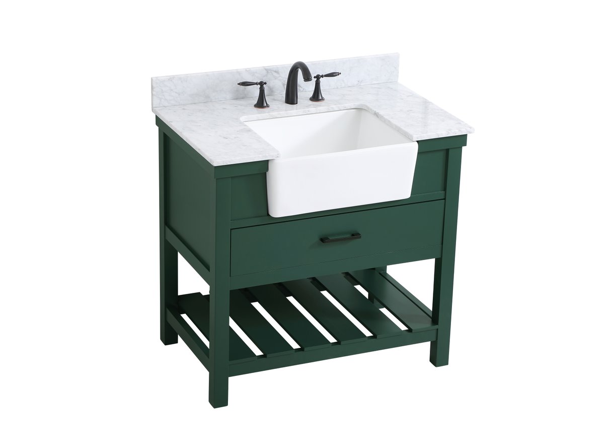 Clement 36" Single Bathroom Vanity Set