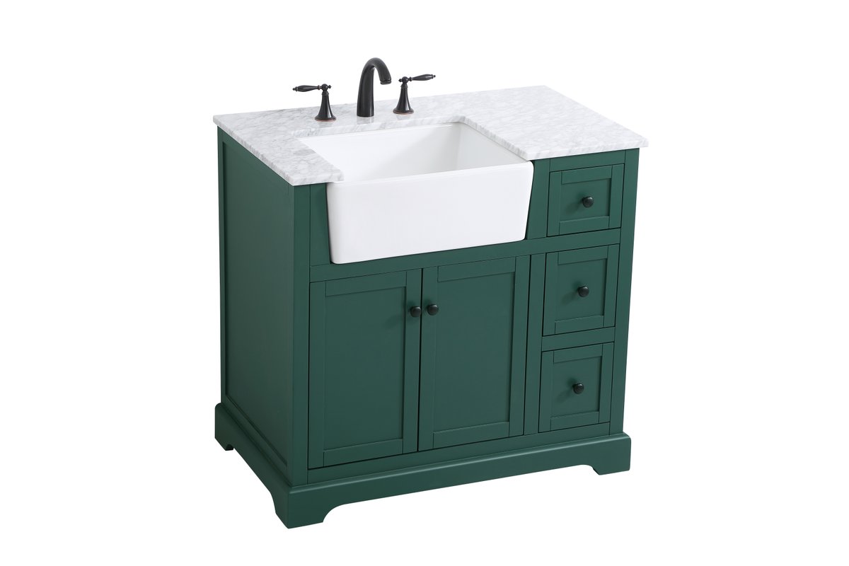 Franklin 36" Single Bathroom Vanity Set